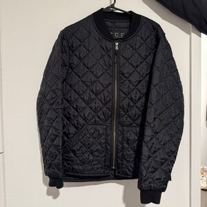 Filson CCF men’s Black Quilted Bomber Jacket